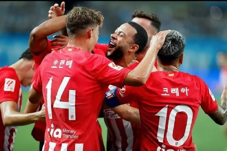 Atletico Madrid menang tipis atas Manchester City 2-1 di laga uji coba