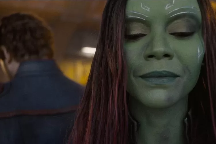 Zoe Saldana goda fans tentang kemungkinan reuni antara Gamora dan Star-Lord di film MCU yang akan datang