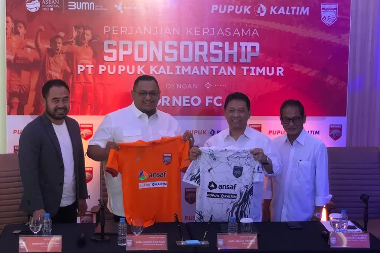 Borneo FC dapat asupan dana segar dari PT Pupuk Kaltim, langsung pasang target tinggi di Liga 1