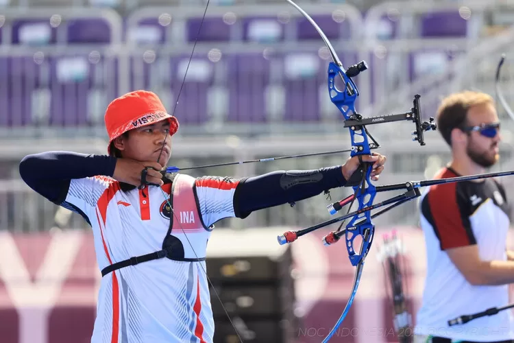 Arif Dwi Pangestu dari Cabang Olahraga Panahan, jadi atlet pertama Indonesia lolos ke Olimpiade Paris 2024