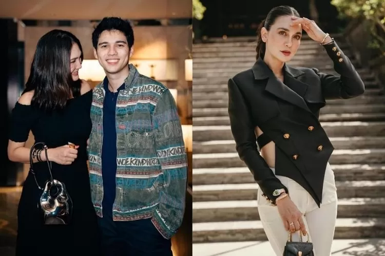 Perdana, Luna Maya berbagi foto mesra dengan Maxime Bouttier di akun Instagram pribadinya selipkan emoji hati