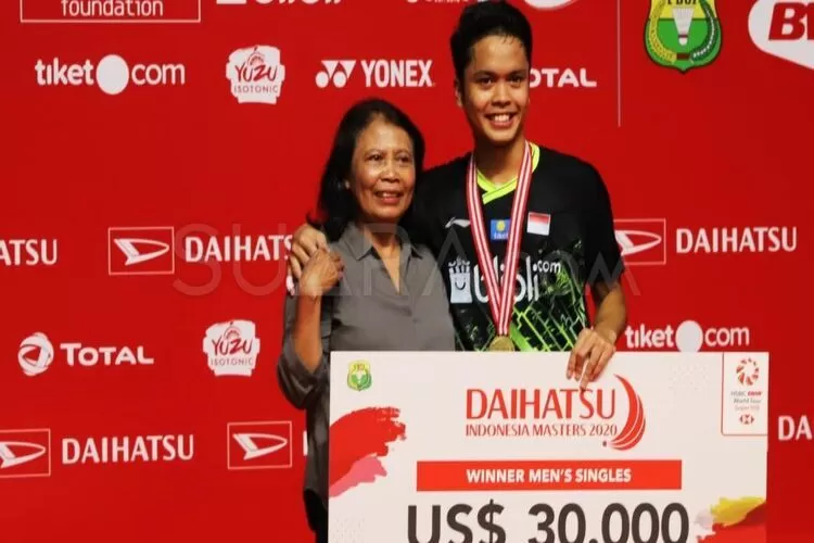 Ibunda Tunggal Putra Indonesia Anthony Ginting meninggal dunia! Ini momen yang tak tergantikan