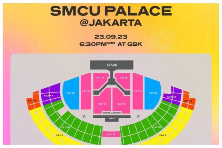 Jangan sampai kehabisan, tiket general SMTOWN LIVE 2023 SMCU PALACE di Jakarta masih ada!