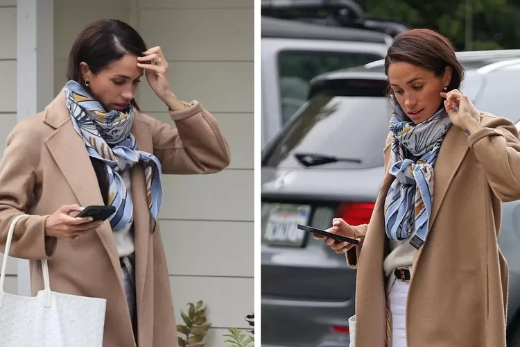 Meghan Markle kenakan pakaian tebal di puncak musim panas, harga oufitnya gak main-main!