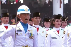 Profil Komandan Paskibraka Nasional di Istana Negara: Kapten Mar Ganteng Prakoso dari Brigif 4 Mar Lampung