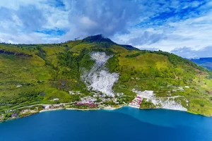 Disini Titik Nol Peradaban Orang Batak, Yang Dijuluki 'Kepingan Surga' 1.077 Meter dari Permukaan Danau Toba