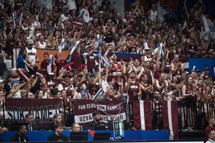 FIBA World Cup 2023: 2 ribu suporter Latvia kuasai Indonesia Arena