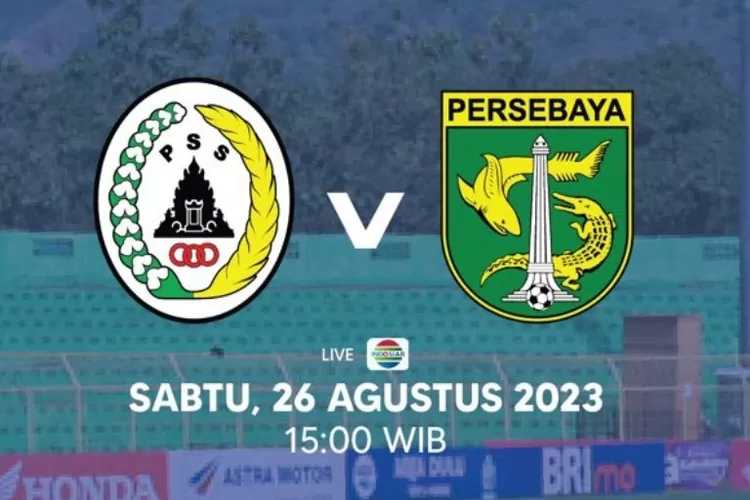 Siaran langsung BRI Liga 1 PSS Sleman vs Persebaya Surabaya di Indosiar, bisa klik di link streaming ini