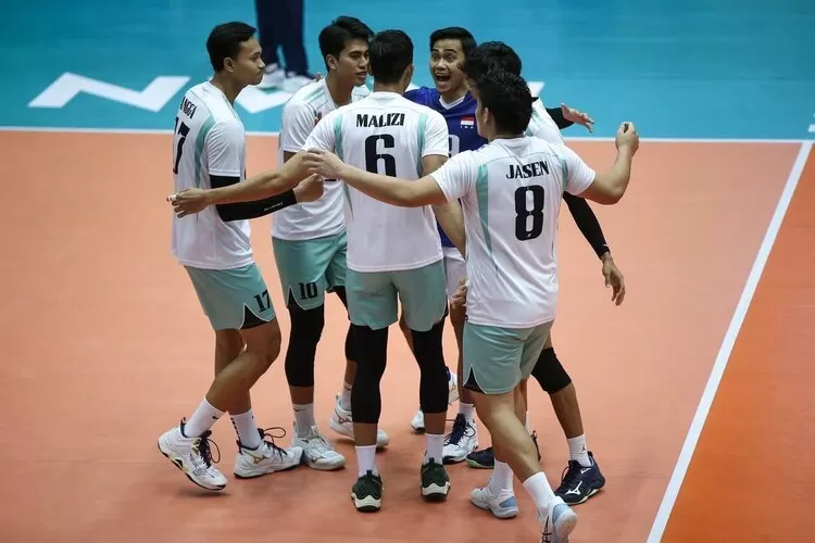 Rekap hasil pertandingan timnas Voli Indonesia selama ajang AVC Asian Volleyball Championship 2023