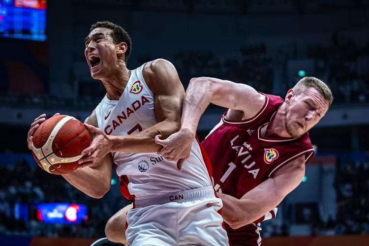 FIBA World Cup 2023: Gilas Latvia 101-75, Kanada tampil jadi juara Grup H