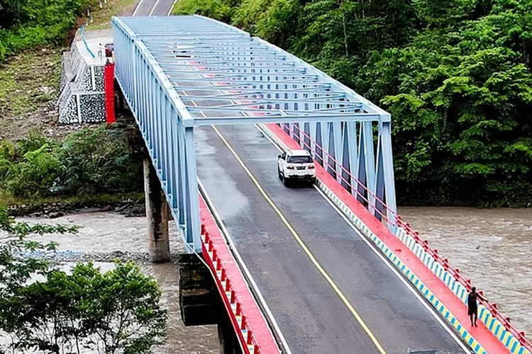 Beda dengan Pulau Sumatera, Jembatan Kyura Papua Tengah Dikritisi karena Konstruksinya, Ada Apa?