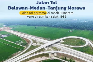 Pantes! Tol Tertua di Pulau Sumatera Sudah Mulai Beroperasi Sejak 1986, Medan Lebih Makmur daripada Padang?