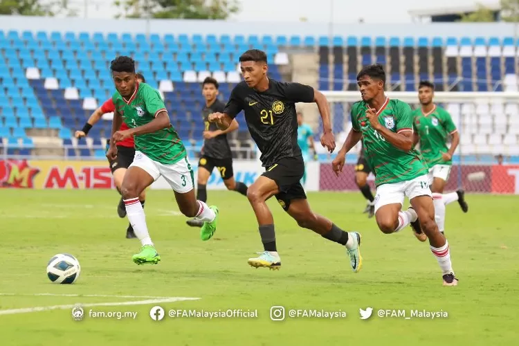 Hasil kualifikasi Piala Asia U-23 2024: Malaysia menang, Singapura tumbang, Myanmar imbang