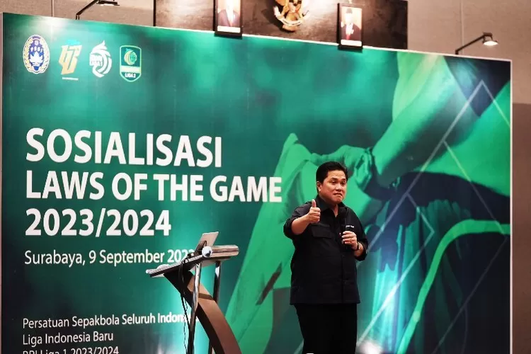 Pegadaian Liga 2 2023-2024 resmi bergulir, Erick Thohir harapkan ini dari suporter