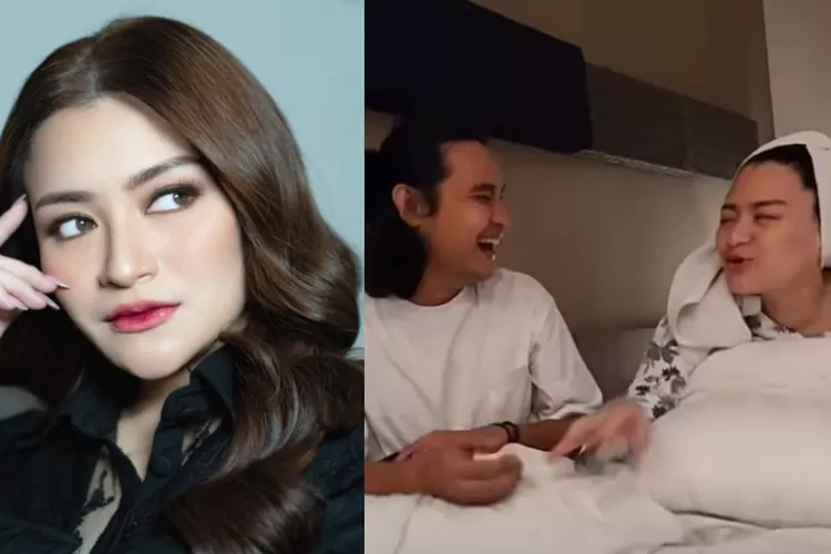 Nathalie Holcher tak segan ngonten satu ranjang dengan Yogi Ilham, status keduanya dipertanyakan: Udah nikah?