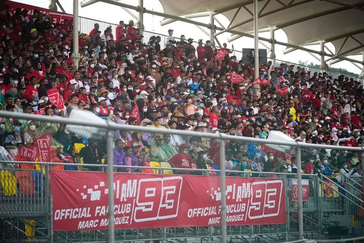 Asyik! Fans Marc Marquez bisa dapat pengalaman khusus nonton MotoGP Mandalika 2023 di Grandstand J