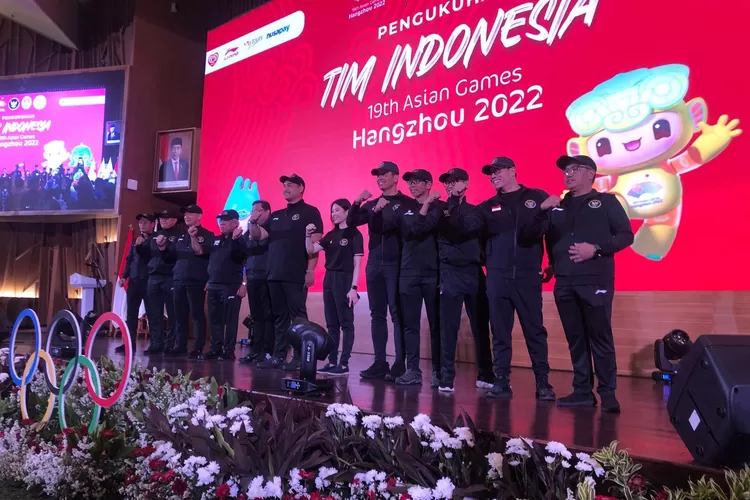 Kontingen Tim Indonesia untuk Asian Games 2022 resmi dikukuhkan Menpora