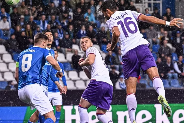 Rekap hasil Liga Konferensi Eropa: Fiorentina imbang di kandang Genk, Aston Villa dikalahkan Legia Warszawa