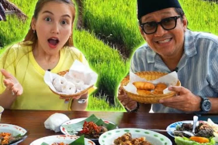 Di hadapan Andre Taulany, Ayu Ting Ting review jujur makanan Warung Kondre: Bener-bener jadul sampe ke...