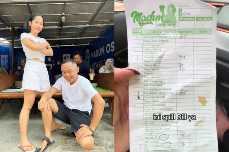 Influencer TikTok kena semprot Bang Madun dan Farida Nurhan karena video review warung makan, ini sebabnya