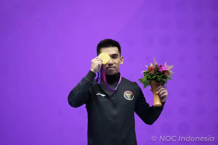 Asian Games 2022: Harris Horatius sumbang medali emas ketiga untuk Tim Indonesia