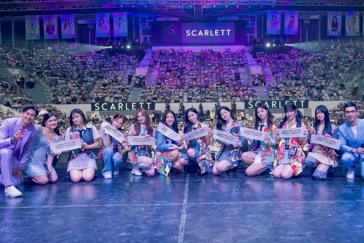 TWICE jadi Shine Ambassador Scarlett gelar Meet and Greet bareng 4.000 ONCE sambil kolaborasi produk face care