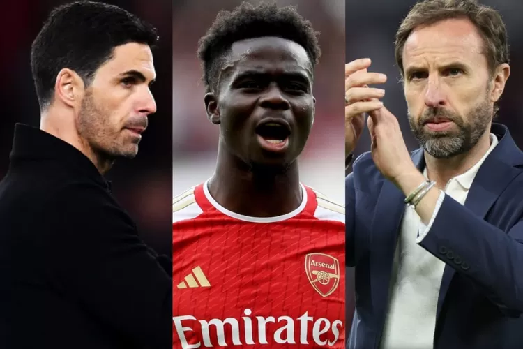 Bayang-bayang cedera Bukayo Saka: Kekhawatiran Mikel Arteta hingga Gareth Southgate yang tetap menaruh asa