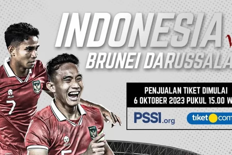 Kualifikasi Piala Dunia 2026: Tiket timnas Indonesia vs Brunei Darussalam sudah bisa dibeli