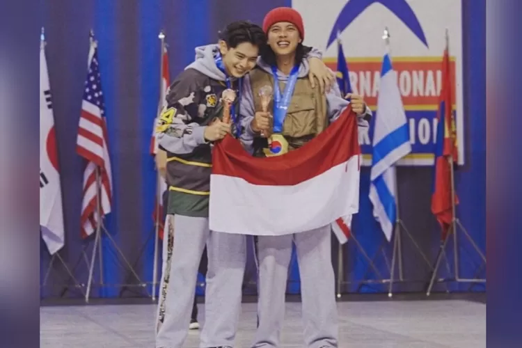 Keren! Bisma Karisma dan Richard Zhang berhasil jadi juara 3 di kontes dance internasional ICU World Cup 2023