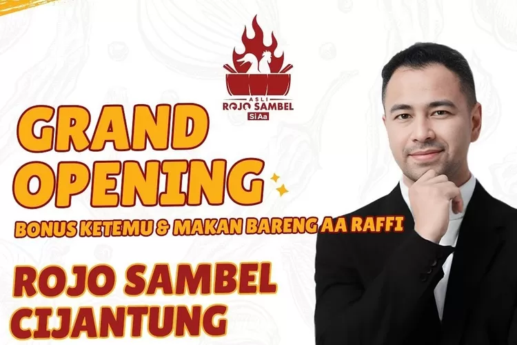 Kucurkan miliaran rupiah, Raffi Ahmad gebrak dunia bisnis kuliner dengan konsep ini: Gak usah saing-saingan