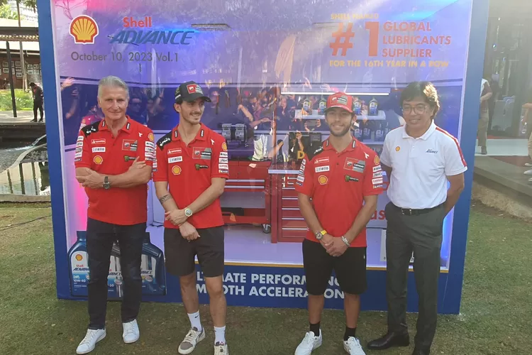 Produsen pelumas mesin Shell lanjutkan kerjasama bareng Ducati Corse, siap tampil di MotoGP Mandalika