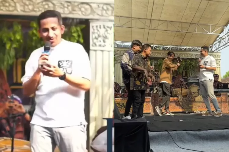 Habib Jafar nyanyi dangdut galau di resepsi Nopek Novian, netizen: Wanita mana yang menyakitimu, Bib?