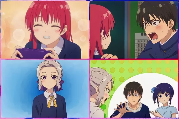 Sinopsis dan link nonton anime Kanojo mo Kanojo Season 2 episode 2: Shino cerita sesuatu ke Naoya dan Nagisa