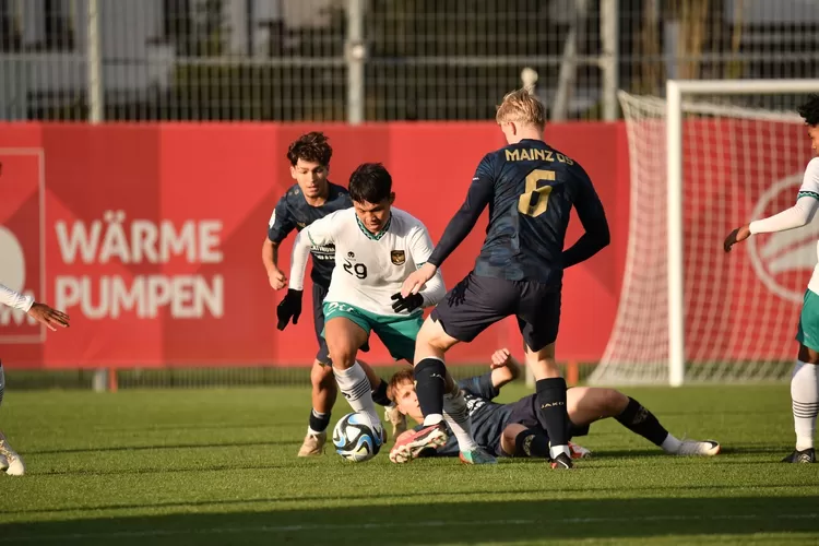 Lawan tim Mainz, Timnas Indonesia U17 kalah 0-3, Arkhan Kaka: Lawan di atas kita...