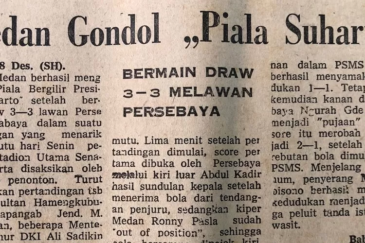 Jarang yang tahu, Soeharto pernah jadi nama turnamen sepak bola di Indonesia: Bukti Orba peduli olahraga