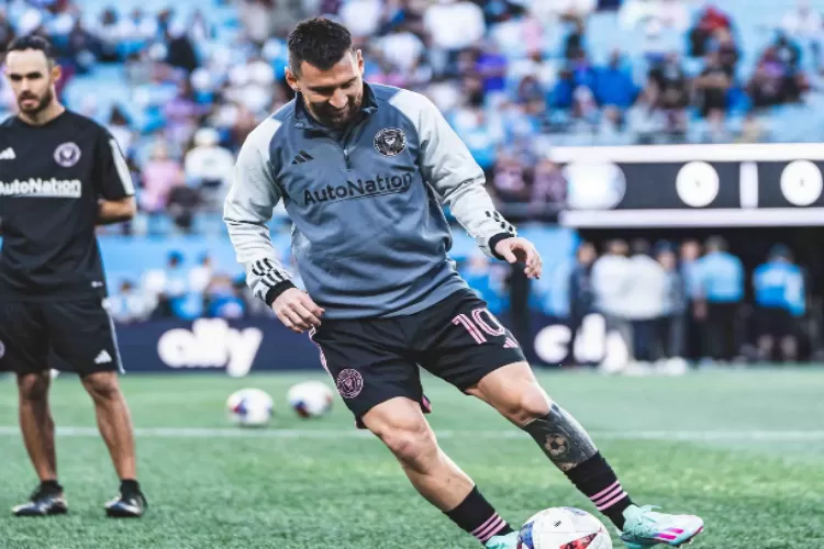 Lionel Messi tidak berkutik di laga terakhir MLS 2023 antara Charlotte FC vs Inter Miami