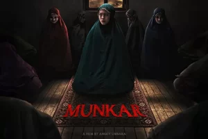 Angkat kisah viral hantu Herlina Santriwati, film horor Munkar dibintangi Adhisty Zara rilis poster pertama