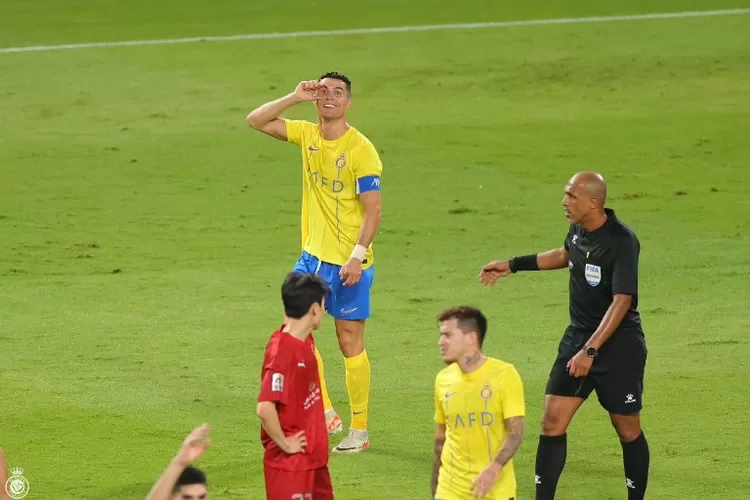 Liga Champions Asia: Cristiano Ronaldo bikin dua gol saat Al Nassr cetak rekor tiga kemenangan beruntun