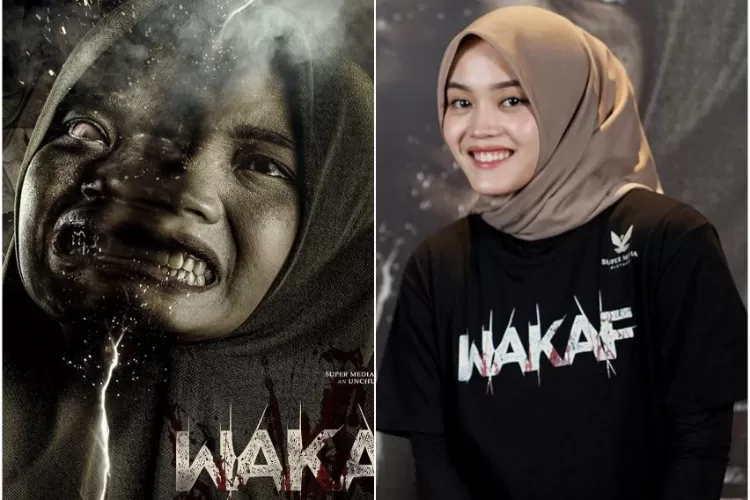 Wakaf jadi debut film horor Putri Delina, langsung dapat adegan kesurupan sambil panjat pohon