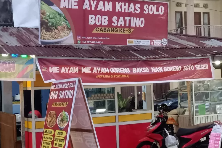 Mie ayam khas Solo Bob Satino buka cabang di Desa Kapur, Silahkan cek jam buka dan alamatnya disini?