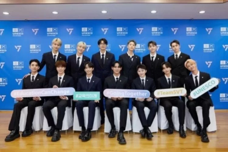 Seventeen akan menjadi artis KPop pertama yang berpidato di UNESCO Youth Forum