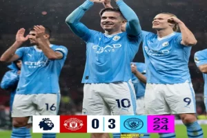 Manchester United dipermalukan Manchester City di Old Trafford