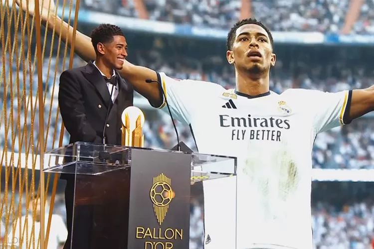 Lagi on fire bersama Real Madrid, Jude Bellingham dapat penghargaan pemain muda terbaik di Ballon d'Or 2023