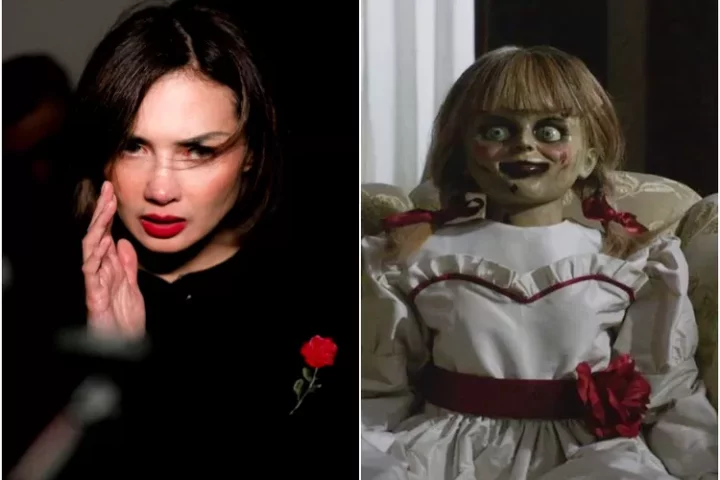 Sara Wijayanto, kreator Indonesia pertama yang konten bareng boneka Annabelle di AS dan The Conjuring House