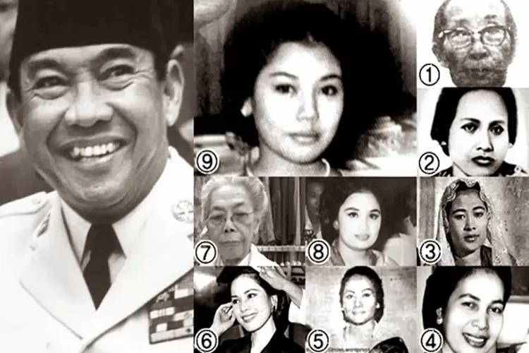 Inilah 9 istri Soekarno presiden pertama Indonesia yang tercatat dalam sejarah, ada yang dari Jepang