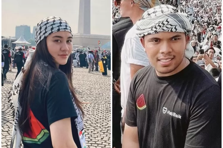 Aaliyah Massaid banjir hujatan netizen saat aksi bela Palestina bareng Thoriq Halilintar, salah apa?