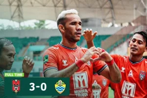 Rekap hasil Pegadaian Liga 2 Grup 2: Persikab Bandung dan PSKC Cimahi keok dengan skor serupa