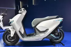 Konsep motor listrik Honda SC e, pakai sistem tukar baterai dengan tampang futuristik