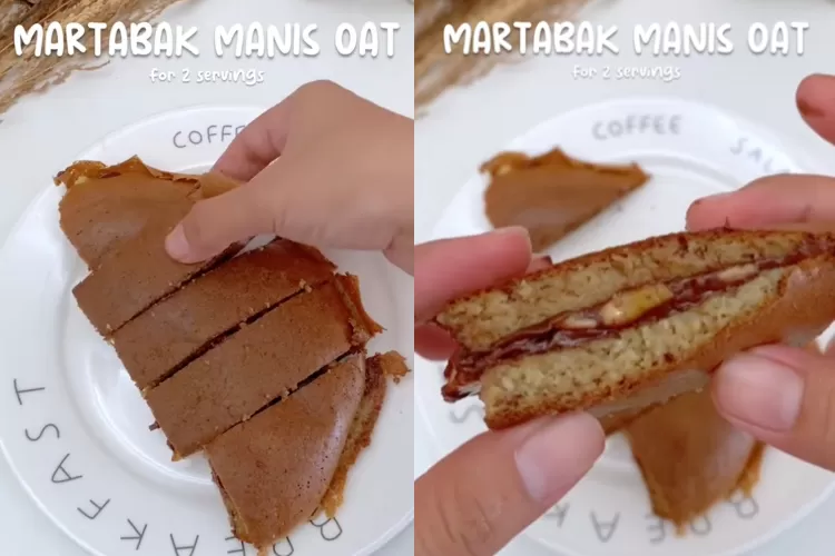 Lagi diet tapi suka ngemil yang manis? Resep martabak manis oats yang super mudah ini bisa jadi penyelamatmu