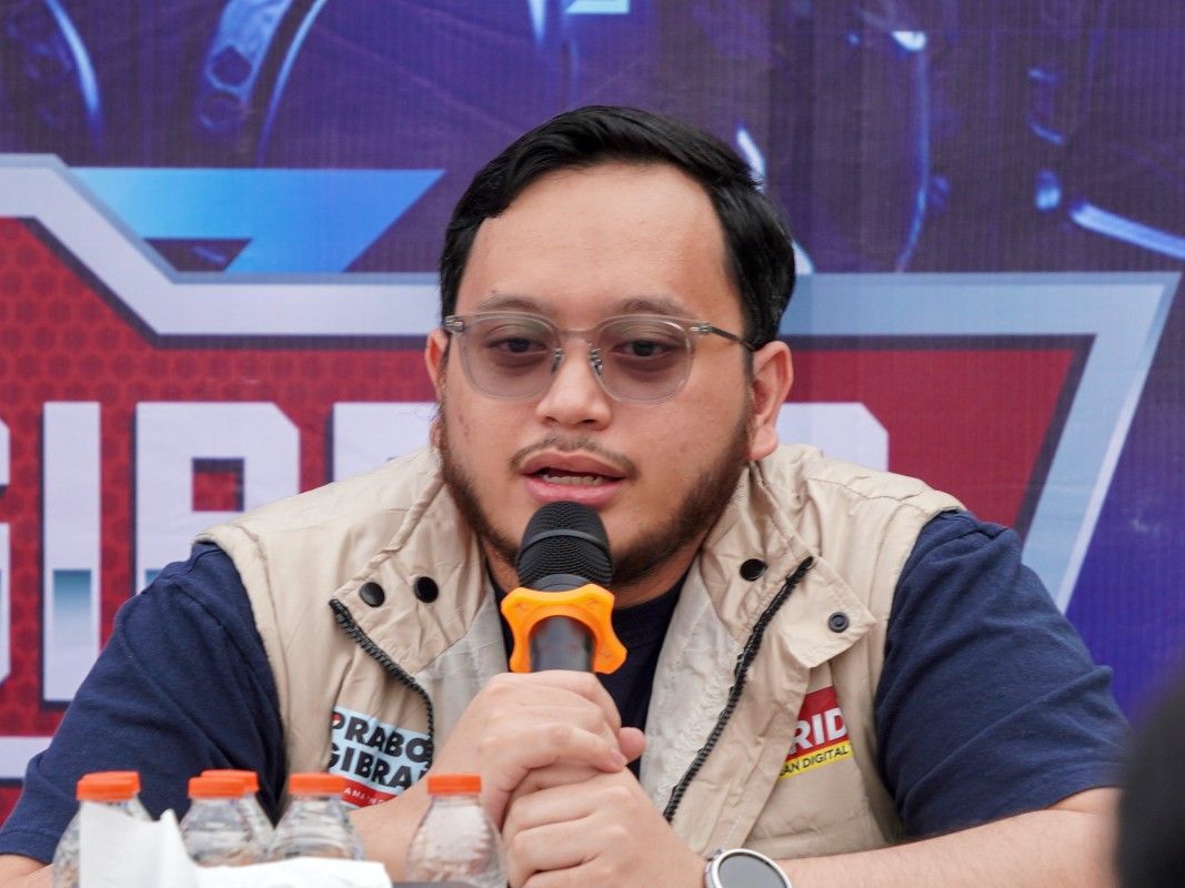 Wakil Koordinator Nasional Relawan Prabowo-Gibran Digital Team (PRIDE) Brian Putra Bastara
